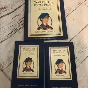 American girl doll molly play children's books 3 books